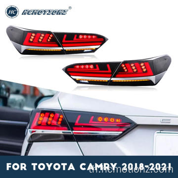 HCMOTIONZ 2018-2021 Toyota Camry ไฟท้าย LED เต็มรูปแบบ